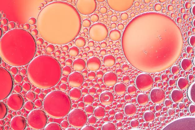 abstract colorful bubbles texture