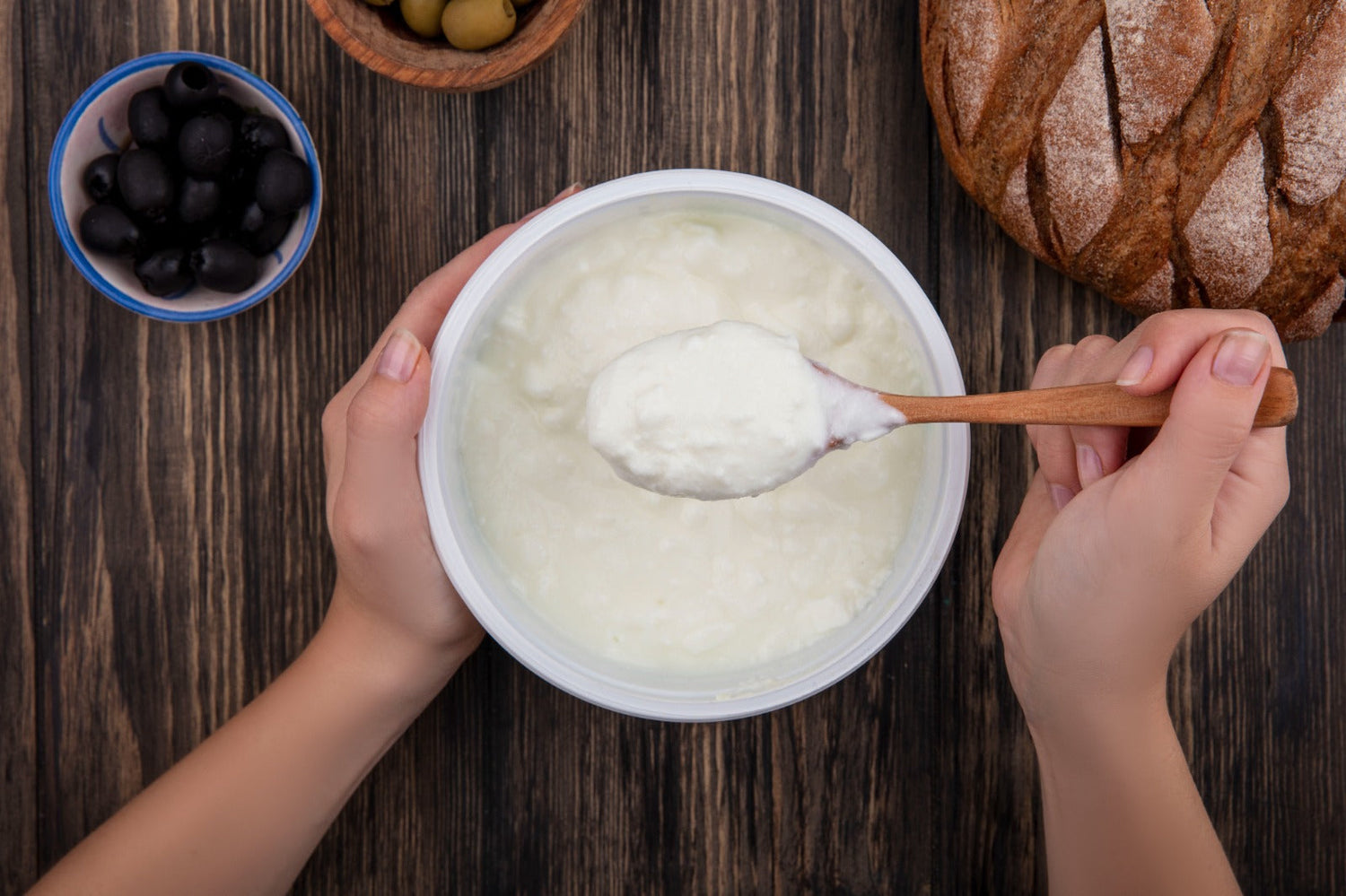 Bowl of curd