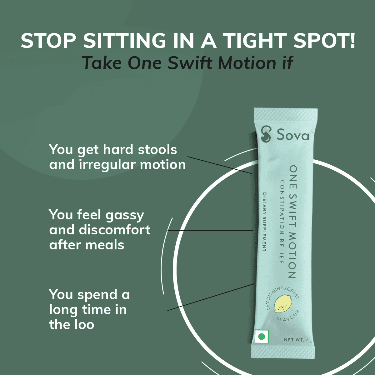 One Swift Motion | Best Med for Constipation Relief