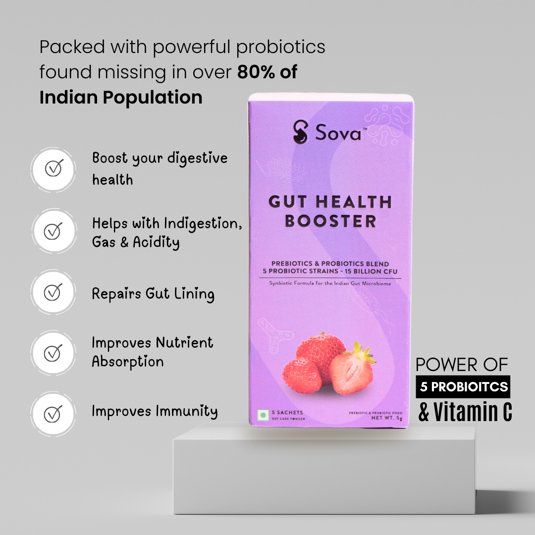 Travel Pack | Gut Health Booster With Probiotics