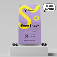 Sleep Snack | Best Melatonin & Ashwagandha Gummies for Deep Sleep in 30 Minutes